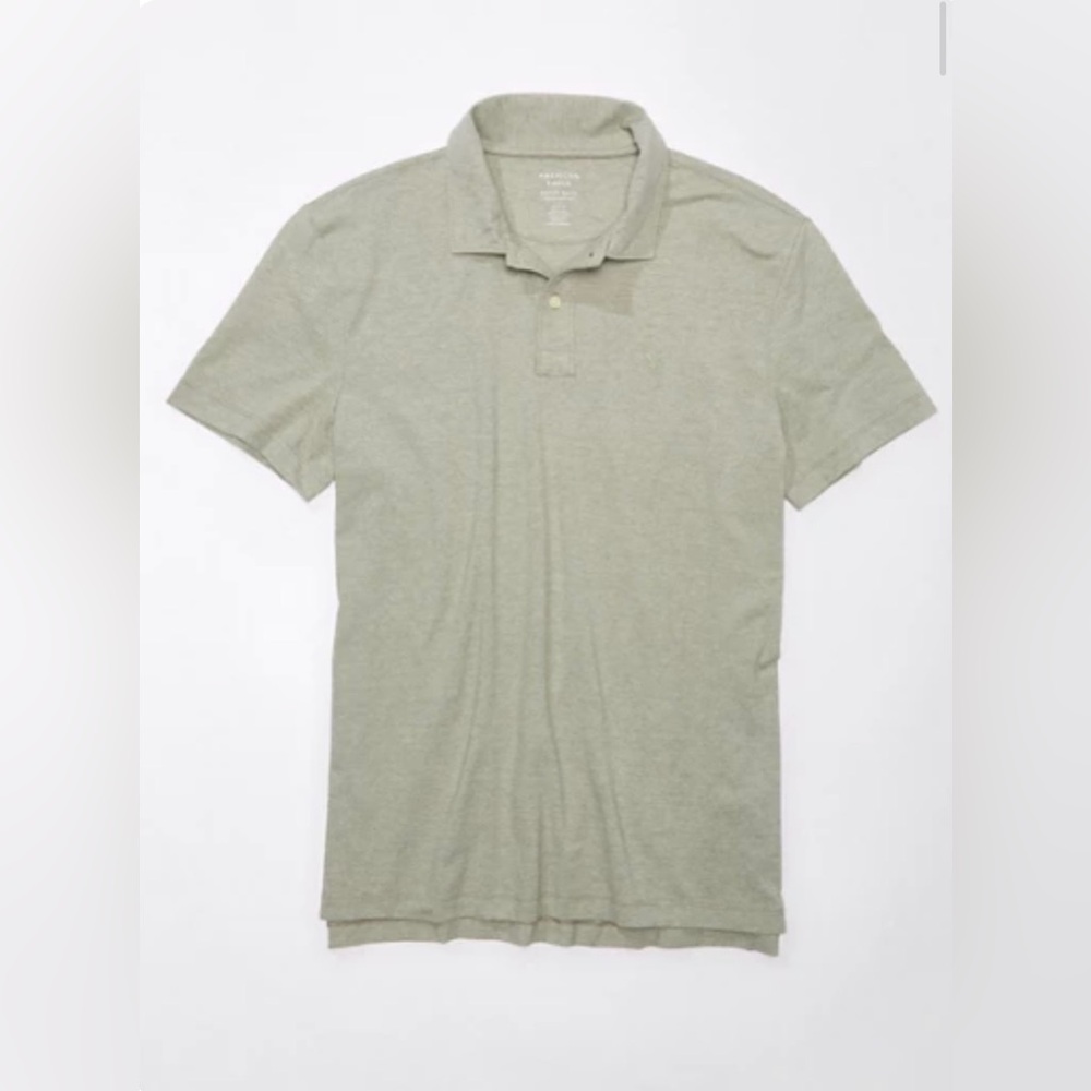 AE Men’s Lived-In Jersey Polo Shirt